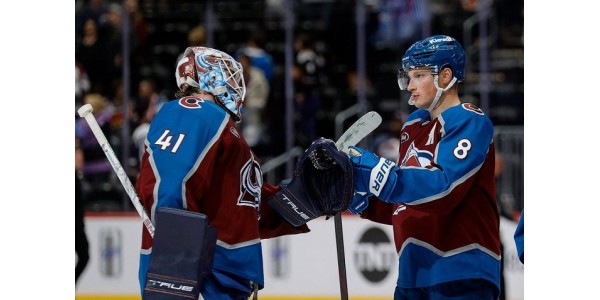Kariéra brankáře Colorado Avalanche Scotta Wedgewooda jako náhradníka Kariéra brankáře Colorado Avalanche Scotta Wedgewooda jako náhradníka